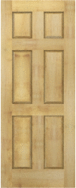 Raised  Panel   Napa  Maple  Doors